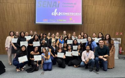 Sinduscon/MS celebra formatura da primeira turma do Brasil do projeto Elas Constroem